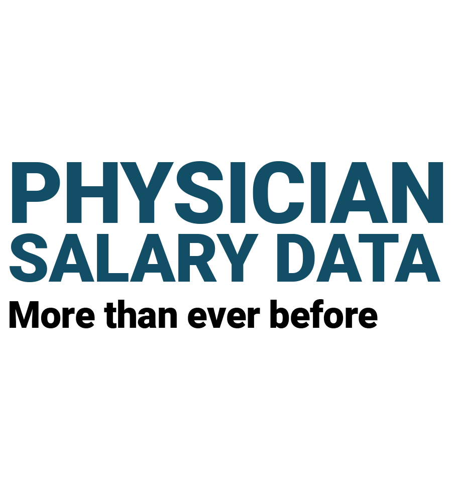 Physician Salary Data - More than ever before