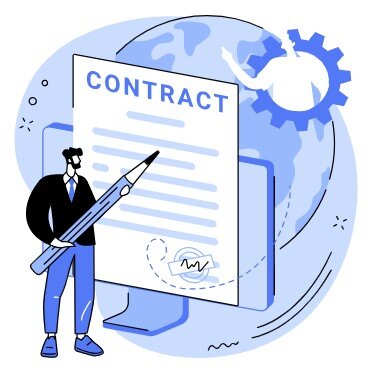 contract landing page image